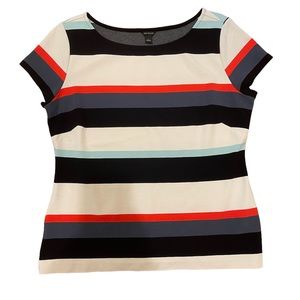 🌺 Like new Ann Taylor Striped Top